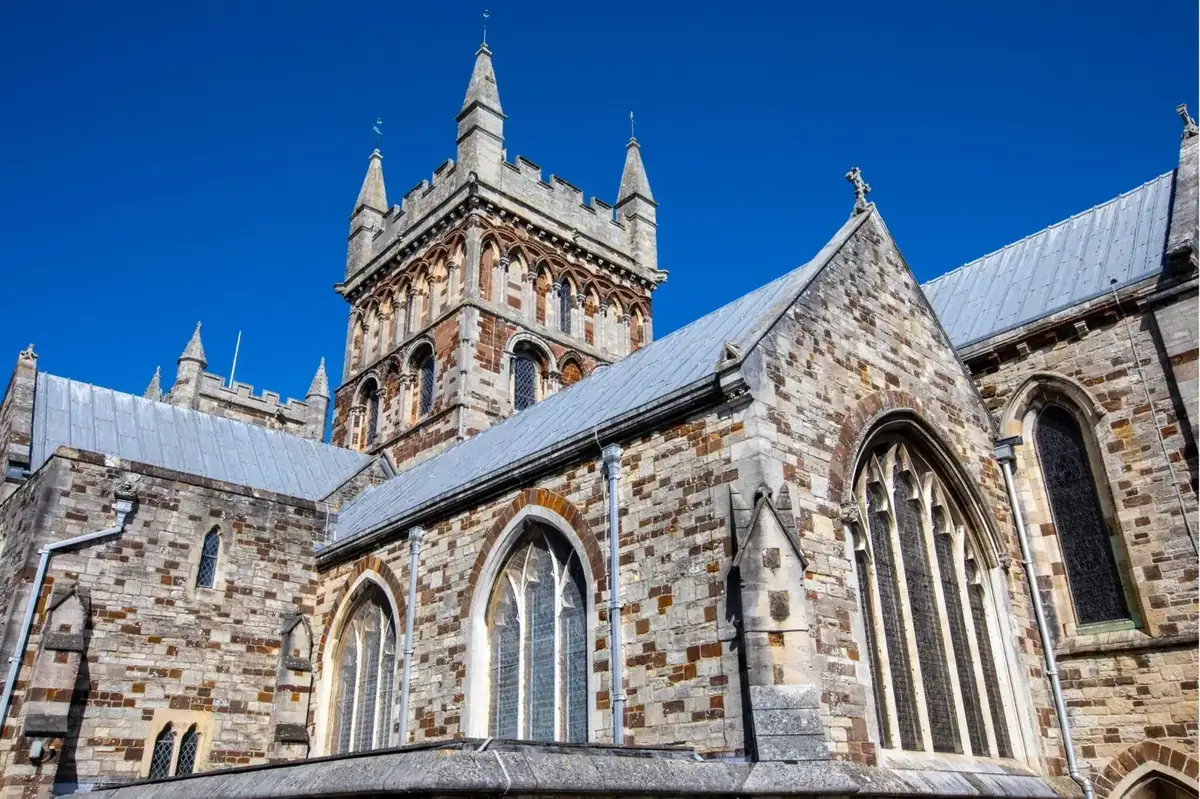 Wimborne Minster in Dorset